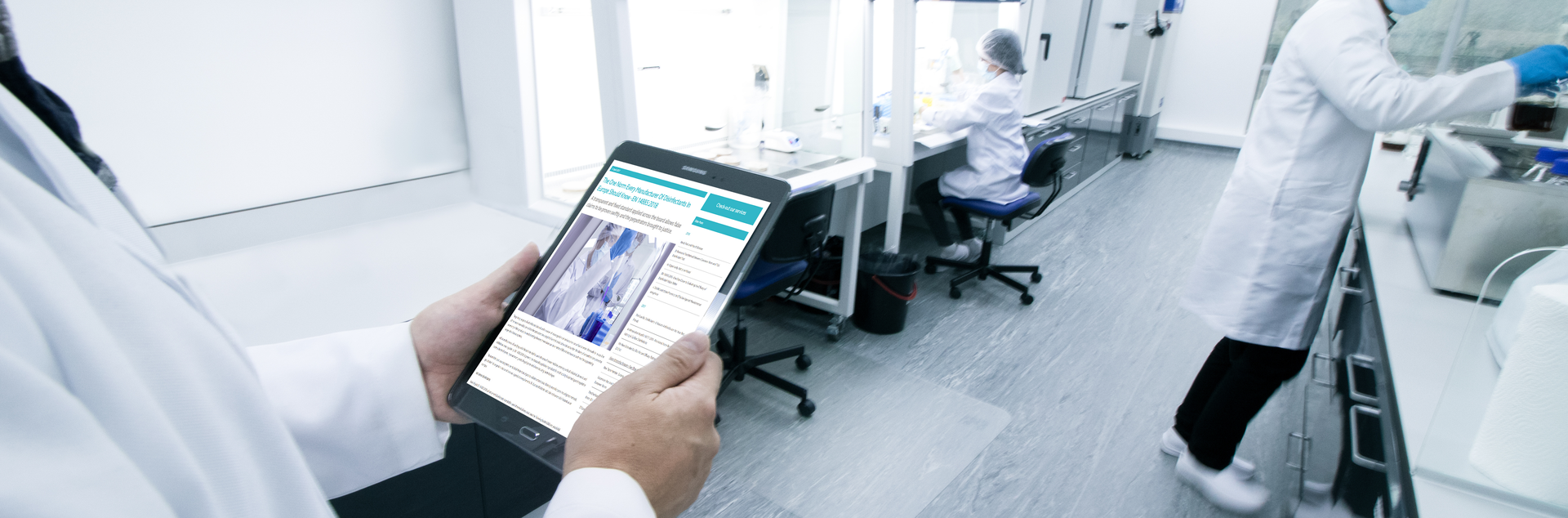 Suspension Test And Carrier Test For Disinfectants According To